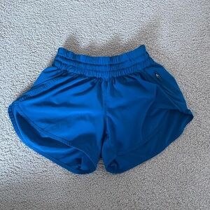 Lululemon Athletica Vibrant Blue Athletic Shorts
